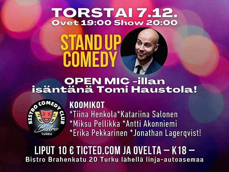 Bistro stand up open mic haustola 7 12 ticted 1 v2