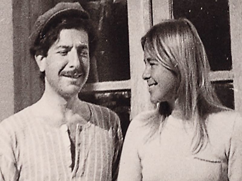 Leonard and marianne copyright aviva layton