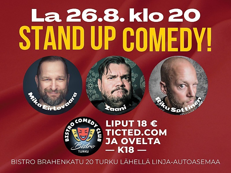 Stand up eirtovaara zaani sottinen